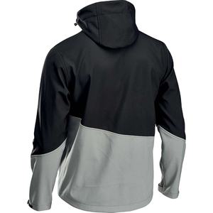 100% Material de poliéster hecho chaqueta Softshell para hombres diseño único precio más bajo chaqueta al aire libre para hombres - Product Image 3