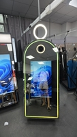 LCD-Touchscreen-Fotobox für Hochzeiten, zerlegbare Fotobox-Kabine