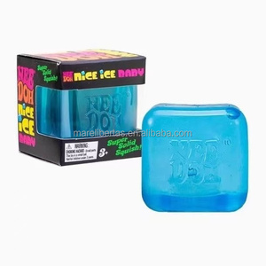 Juguetes antiestrés con forma de cubo de hielo cuadrado, muy vendidos, para aliviar el estrés, juguetes sensoriales para niños, adultos y trabajadores. - Product Image 4