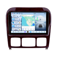 Radio Mobil Android 15 9 Inch dengan GPS untuk Mercedes Benz S Class W220 S280 S320 S350 S400 S430 S500 S600 1998-2005