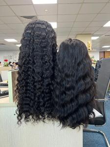 Vendedores de cabello vietnamita Ivirgo, cabello virgen crudo 13x6, pelucas frontales, estilo ondulado brasileño, trama de piel, cabello humano de alta calidad - Product Image 2