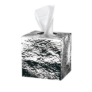 Boîte de rangement de serviettes en métal avec finition plaquée or parfaite pour la table de salon et les accessoires de salle de bain fournitures de salle de bain - Product Image 3