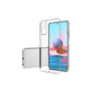 Funda de Silicona Transparente Premium para Xiaomi Redmi Note 10 Pro 4G, Carcasa Trasera de TPU a Prueba de Golpes para Protección del Teléfono Móvil - Product Image 2