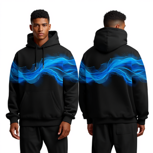 Sudadera con Capucha Estampada Personalizada de Algodón Pesado, Estilo Oversize, Ropa Casual Premium, Fabricante OEM - ¡Gran Venta! - Product Image 2