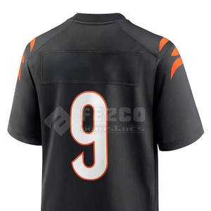 Uniforme de Fútbol Americano para Equipo, Transpirable, de Manga Corta, Ropa Deportiva Cómoda en Existencia - Product Image 6