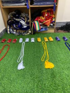 DELANTAL MAESTRO MASON BLUE HOUSE CON COLLAR - Product Image 5