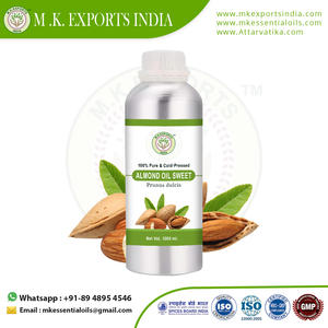 Aceite Portador de Almendras Dulces 100% Puro y Natural para Masajes Corporales y Cabello - Product Image 2