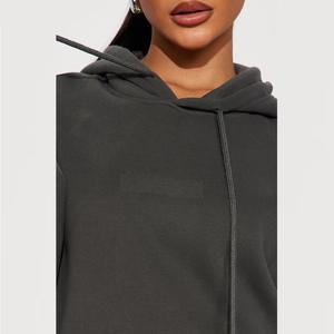 Nuevo Conjunto de 2 Piezas para Mujer, Sudadera con Capucha y Pantalones, Chándal de Forro Polar para Invierno, Sudadera con Capucha, Oferta - Product Image 5