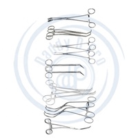 Ensemble de chirurgie vasculaire professionnel neuf, 62 pièces, ensemble d'instruments chirurgicaux vasculaires de base, ensemble d'instruments vasculaires de haute qualité