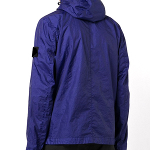 Veste coupe-vent coupe-vent Streetwear Flight de haute qualité OEM personnalisé à capuche en toile fermeture éclair grande taille pour hommes - Product Image 5