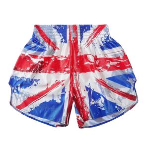 Pantalones Cortos de Boxeo de Alta Calidad, Anti-Decoloración, Cintura Elástica Ajustable, Cómodos, para Entrenamiento de Muay Thai, Gimnasio y Deportes - Product Image 1