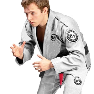 Lightweight Brazilian Jiu Jitsu Gi Custom BJJ Kimono Durable Martial Arts Uniform Grappling Suit Training Competition Men <b>Women</b> - Product Image 2
