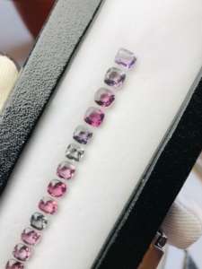 Diseño de pulsera de espinela múltiple natural de calidad AAA con muy buen color y corte perfecto de brillo disponible a precio barato - Product Image 2