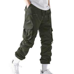 Techwear-Pantalon utilitaire pour homme, style urbain streetwear, décontracté, tactique, cargo, durable - Product Image 1