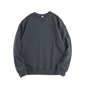 เสื้อฮู้ดดี้ผู้หญิงผ้าฝ้ายทอ 100% ทรงโอเวอร์ไซส์ สไตล์ลำลอง สตรีทแวร์ ไหล่ตก พิมพ์ลายโลโก้ด้านหน้า เหมาะสำหรับใส่ในฤดูหนาว - Product Image 1