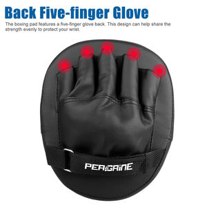 ถุงมือแบบโค้งสำหรับชกมวยและศิลปะการต่อสู้ทำจากหนังที่ดีที่สุดถุงมือแบบปรับแต่งได้ - Product Image 5