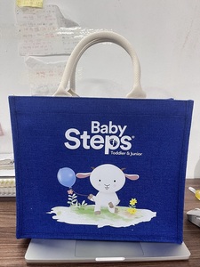 Customizable Multi-Purpose Canvas <b>Jute</b> Handbag Comfortable Recyclable with Own Logo New Design From Vietnam Made HDPE Material - Product Image 2