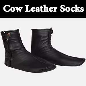 Customizable Halal Leather <b>Socks</b> for Men and <b>Women</b> Multi-Colour <b>Winter</b> Collection - Product Image 5