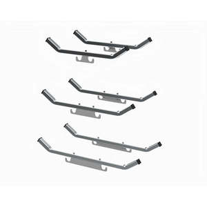 Industrial-Style Galvanized Steel Panel Trolley Electro-Galvanized <b>Plasterboard</b> Stand KM08450 Accessories - Product Image 1