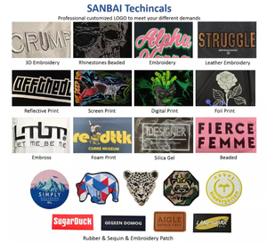 Barato de alta calidad logotipo personalizado estampado superme pullover oversize liso en blanco algodón poliéster unisex hombres mujeres Sudadera con capucha streetwear - Product Image 5