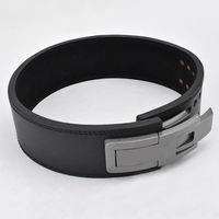 Ceinture de musculation professionnelle réglable en cuir avec soutien antidérapant pour la musculation en salle, haltères, entraînement lombaire, unisexe