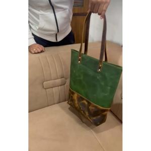 Bolso de Mano de Cuero Genuino Personalizado para Mujer, Bolso de Mano de Piel de Animal Real, Impermeable, el Más Moderno y Elegante Bolso de Mano Ecuestre - Product Image 4