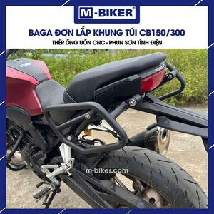Bolsa de cuadro para motocicleta CB300R Full B con soporte trasero, hecha con CNC de Thp - Product Image 3