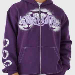 ชุดวอร์มพิมพ์ลายพัฟแบบกำหนดเองพรีเมี่ยมที่มีงานศิลปะตัวหนาระบายอากาศได้สวมใส่สบายและการออกแบบที่เพรียวบาง - Product Image 5