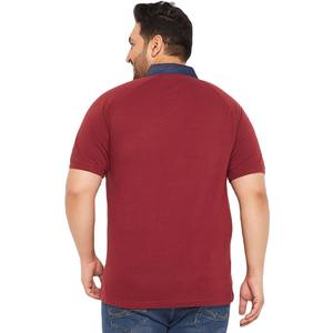 HY 100% coton polos sur mesure polos vierges Golf Polot-shirt douane Logo mode plaine teint décontracté tricoté hommes - Product Image 4