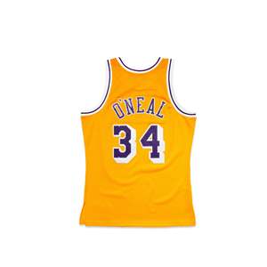 Maillot réplique Shaquille O'Neal respirant pour homme en or - Product Image 2