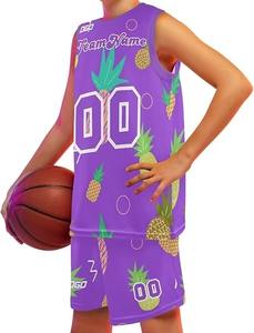 Uniformes de basket-ball personnalisés en gros, fabrication directe, sublimation, maillots noirs à séchage rapide, kits d'entraînement de basket-ball - Product Image 5