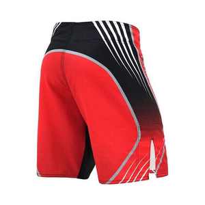 กางเกงขาสั้นมวยไทยน้ำหนักเบาแห้งเร็วระบายอากาศได้ดีศิลปะการต่อสู้ย้อมสีล้วนความต้องการสูง - Product Image 3