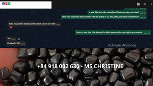 Masterbatch noir durable pour le moulage par injection de plastique, l'extrusion, l'usage domestique, usine au Vietnam - PP PE PLA Caco3 - Product Image 4