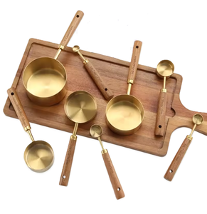 Tasses à mesurer en laiton de haute qualité et outils de cuisson de cuisine disponibles toutes les tailles à des prix abordables - Product Image 5