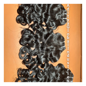 100% bébé bouclé Remy indien extensions de cheveux humains prix de gros cuticule alignés cheveux vierges bouclés faisceaux vendeur de cheveux humains - Product Image 1