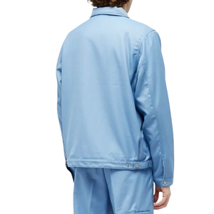 Veste de travail en toile cirée personnalisée, décontractée, pour l'extérieur, style streetwear, veste de travail en nylon avec doublure matelassée, veste en toile denim pour homme - Product Image 2