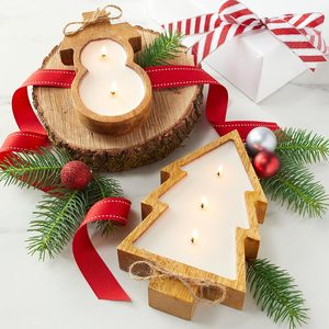Plateau d'assiette en bois de dessin animé de noël - Product Image 5