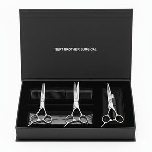 Tijeras de Peluquería Profesionales de Acero Inoxidable de Primera Calidad para Barbería y Salón - Product Image 4