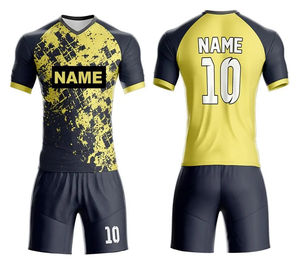 Classique rationalisé multi-saison ajustement parfait couleurs de l'équipe uniforme de football Junior Performance fiable uniforme de football réglable - Product Image 1