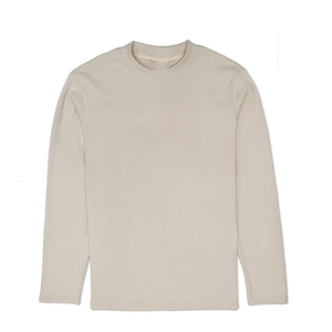 Sweat-shirt chaud pour homme, mode décontractée, design minimal, couleur unie, coupe classique, col rond - Product Image 1