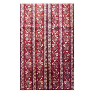 Tapis kazak noué à la main, unique en son genre, 5' x 6'7 Kz17 - Product Image 1