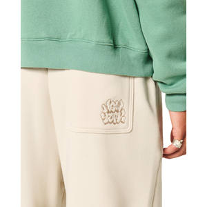 Pantalones Deportivos Casuales para Hombre, Personalizados OEM, de Alta Calidad, Ligeros, Rectos, de Algodón Transpirable, de Secado Rápido, con Cintura Elástica y Corte Acampanado - Product Image 3