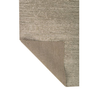Alfombra de Lana Entrelazada a Mano de Color Sólido Entropy Ivory, Alfombra Rectangular 3D de Gran Tamaño para Habitación, Opción de Regalo de Lujo para el Hogar -AKWL-2099 - Product Image 5
