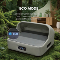 Lit intelligent pour animaux de compagnie avec contrôle de la température, chauffage et refroidissement, canapé-lit pour chats et chiens avec contrôle par application, lit pour chat, lit pour chien en cuir