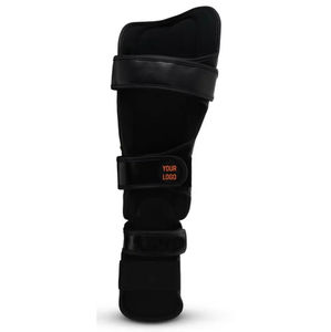 <b>Football</b> Shin Guard Professional Protection PU Leather Lightweight Long Lasting Soft Inner <b>Foam</b> Durable Construction Hook Loop - Product Image 4