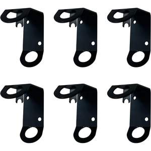 Paquete de 6 Soportes de Pared en Forma de L para Banderas Pequeñas, 350g, para Exhibición en Aulas o Escuelas - Product Image 4