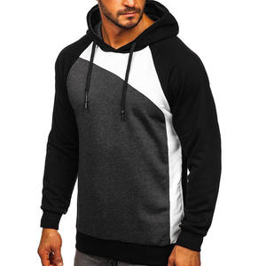 เสื้อฮู้ดผ้าฝ้ายหนาแบบเรียบหรู100% หนาแบบเรียบผสมมีฮู้ดแบบฝรั่งเศสผ้าเทอร์รี่ - Product Image 1