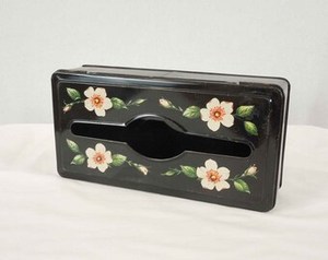 Porte-serviettes martelé or brillant porte-papier de soie de table en métal pour papier de décoration de Table à manger de Restaurant - Product Image 6