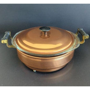 Plat Casserole de forme ronde avec couvercle et poignée pour les articles de service Hôtel Ware et Restaurant Table en acier inoxydable Cook Ware - Product Image 5
