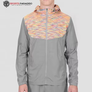 Conjunto de 2 Piezas para Hombre con Capucha, Ligero, Transpirable, con Perforaciones Cortadas a Láser, Paneles de Malla en Contraste y Bolsillos Laterales - Product Image 1